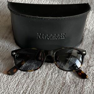 Monte Napoleone Italian Tortoise Shell Sunglasses